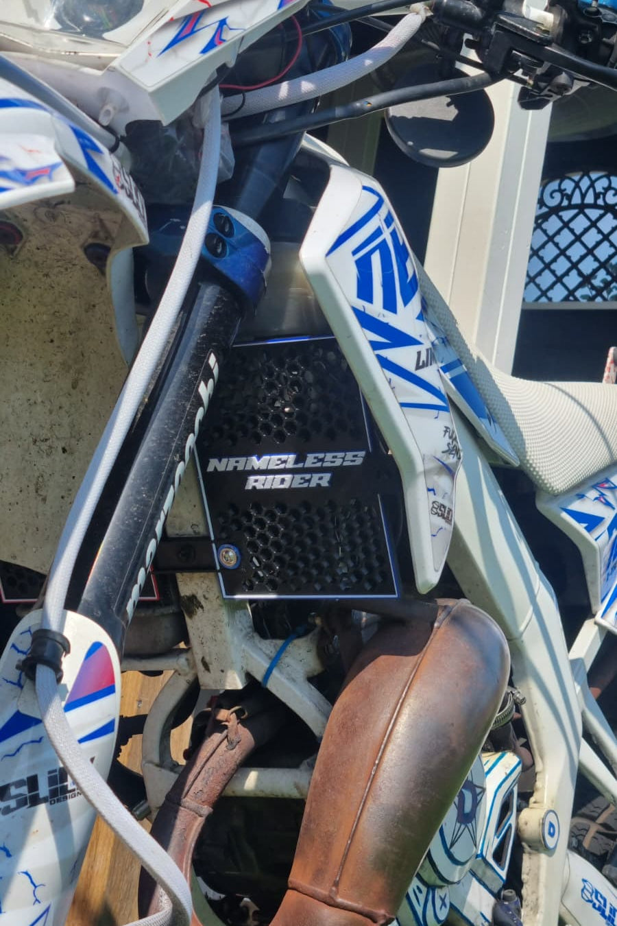 Derbi/Aprilia Radiator Guard - Semicustom
